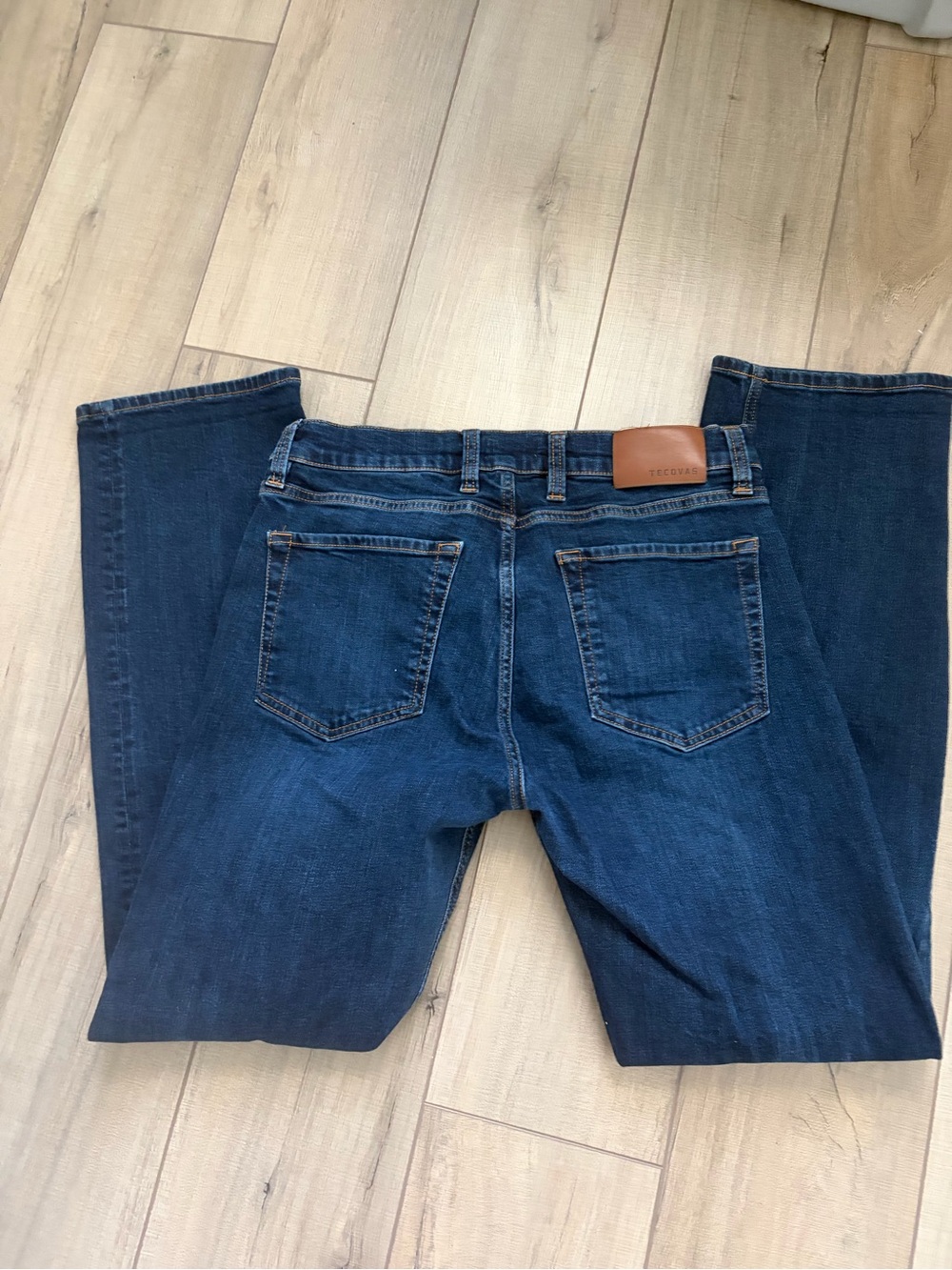 Tecovas slim fit blue jeans Sz 33X32 - Picture 7 of 7